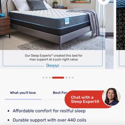 King Size Bed And Mattress 
