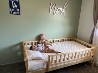 Wooden Twin bed frame