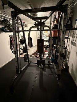 Marcy Smith Machine and 250+lbs