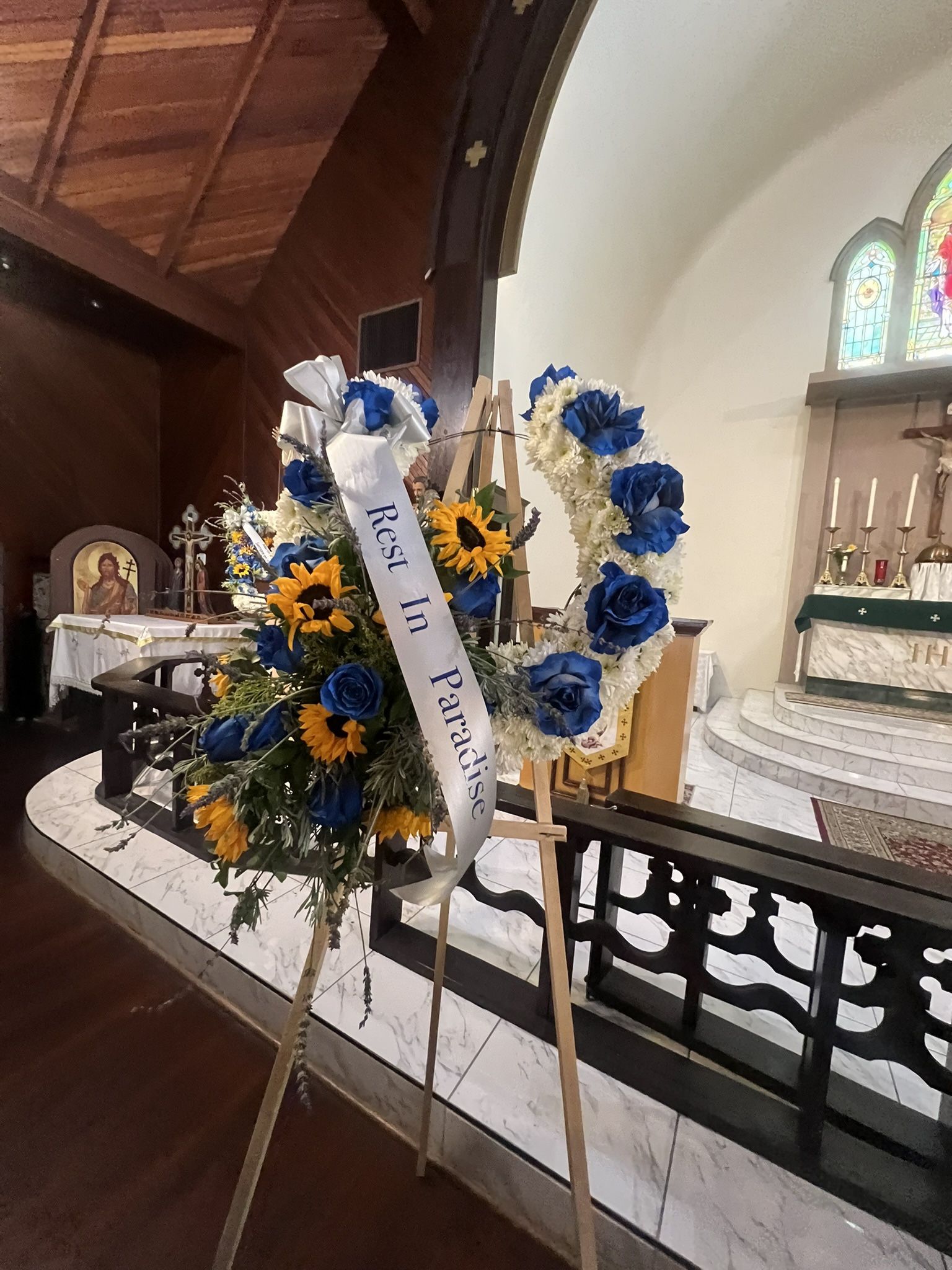 Custom Made Memorial Flowers