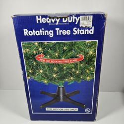 New Unused Heavy Duty 360 Degree Rotating Christmas Tree Stand