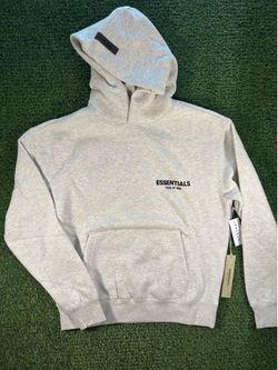 dark oatmeal essentials hoodie