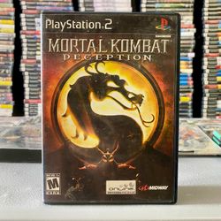 *CIB* Mortal Kombat: Deception (Sony PlayStation 2, 2004)