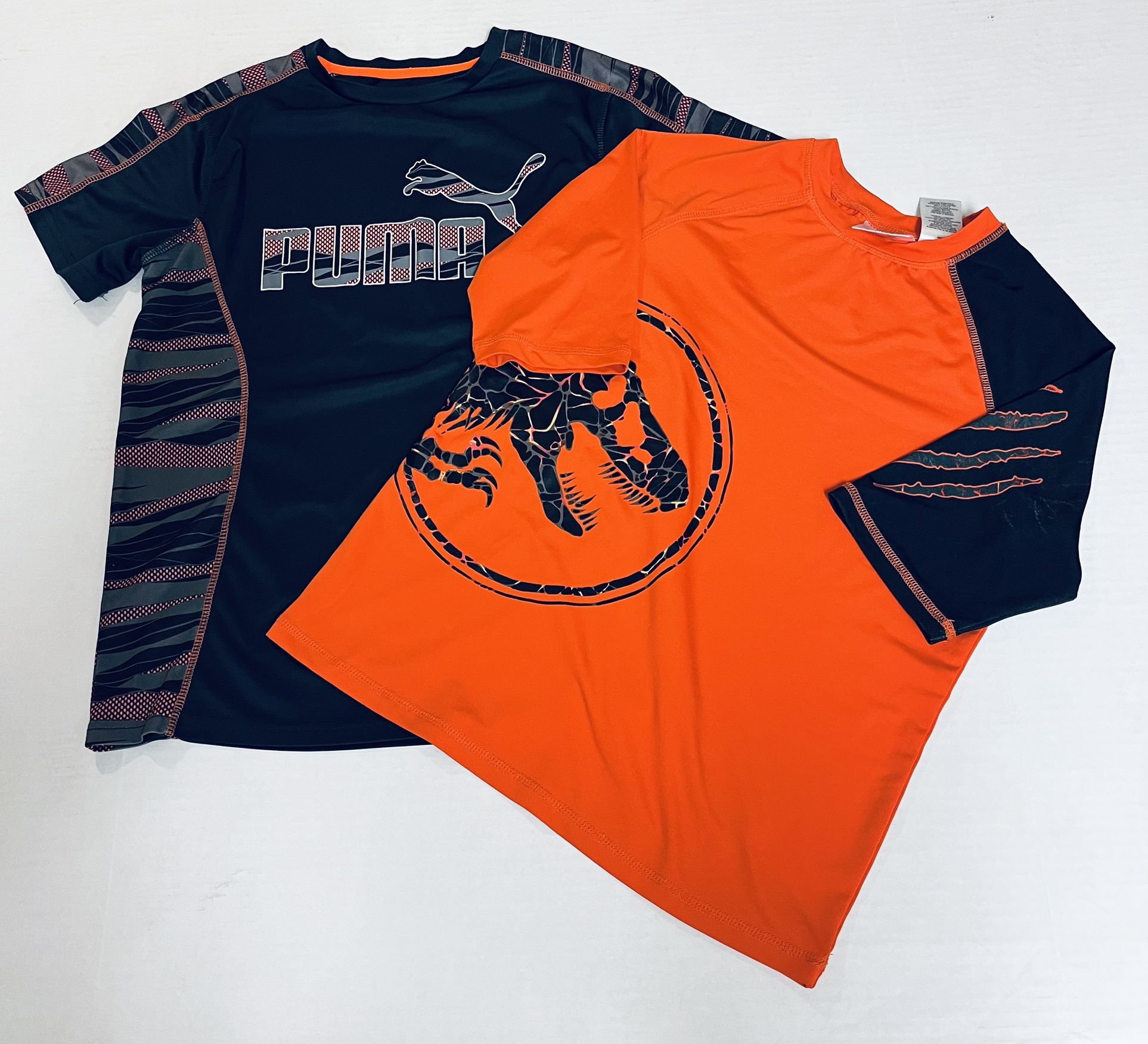 PUMA & JURASSIC WORLD T-Shirts YOUTH SIZE XL 14-16