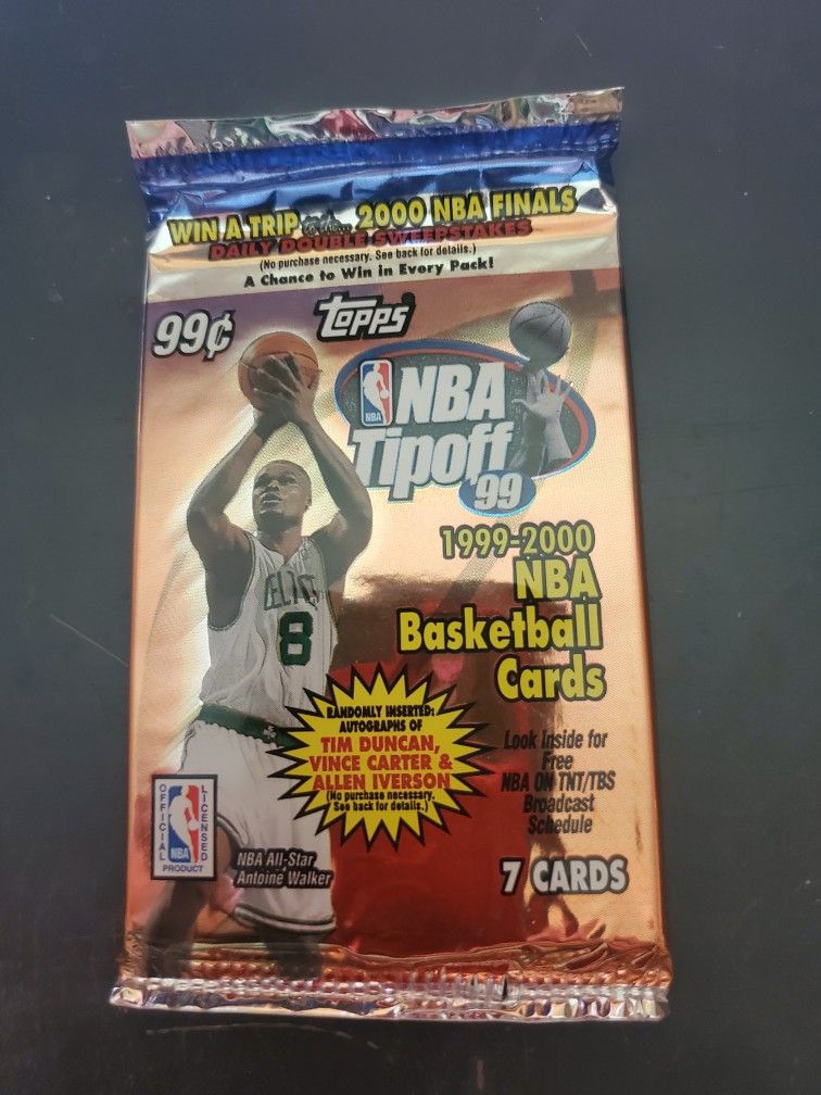 NBA TIPOFF 99 (5 packs $20.00) Factory Sealed 