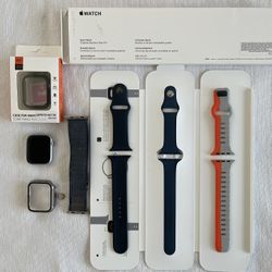 Apple Watch Series 9 (45mm, GPS + LTE) – Like New + Accessories Bundle! 