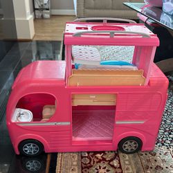 Barbie Camper Set With All Accessories 