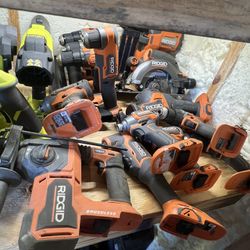 Ridgid 18v Power Tools
