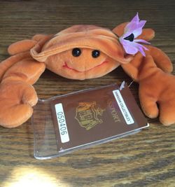 Beanie baby ocean plush figures