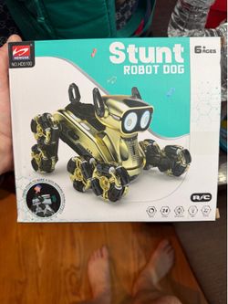 Hengde Stunt Robot Dog R/C 8-Wheel Music & Lighting Remote Control HD5100
