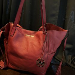 Michael Kors Large Red Purse