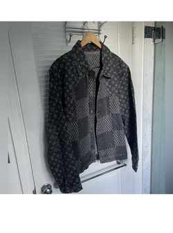 Louis vuitton Damier denim jacket for Sale in San Diego, CA - OfferUp