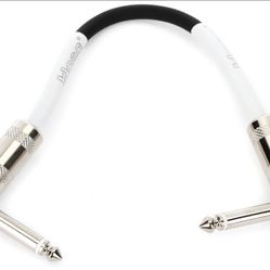 Hosa CPE-106 Guitar Pedalboard Patch Cable - Right Angle to Right Angle - 6 inch