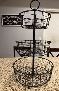 Metal Fruit Basket