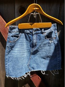 Wild fable Jean skirt