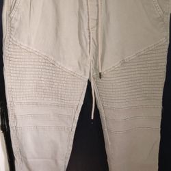 Mens Khaki Joggers