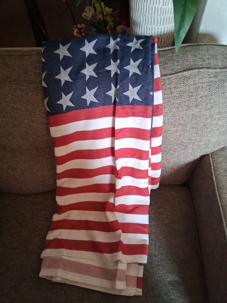 American flag blankets