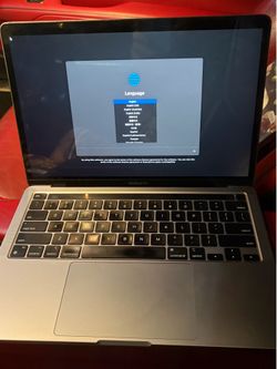 2020 MacBook Pro M1 8GB 256GB space grey