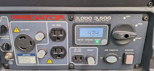 Predator 3500 generator
