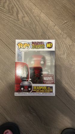 Funko POP 667 Marvel Zombies 667 Deadpool with Headpool EXCLUSIVE