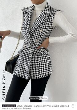 SHEIN Sweater Vest 