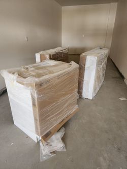 Laundry cabinets uppers and base