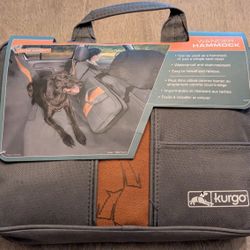 New - Kurgo 55" Wander Dog Hammock Car Seat Cover - 55"Wide -  Grey