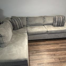Living Spaces L” Shaped Sectional