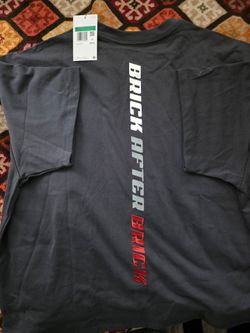 Brick after brick tee