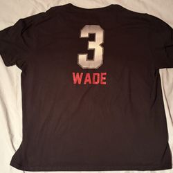 Dwayne Wade #3 Miami Heat NBA Fanatics Shirt; Men’s XL