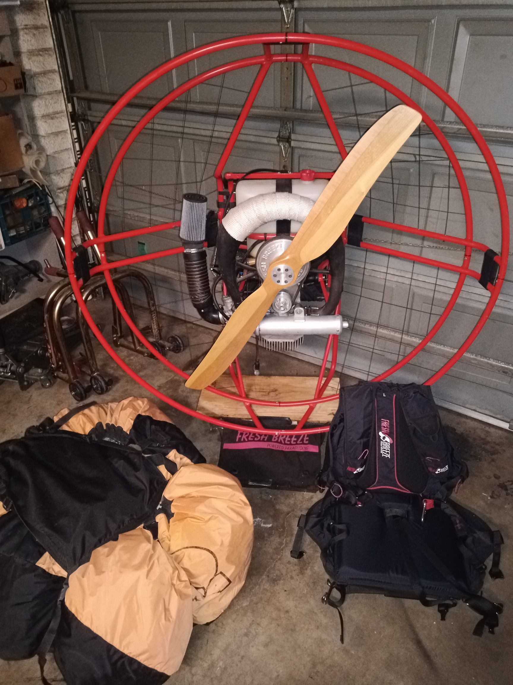 Fresh Breeze Solo 210 Powered Paramotor