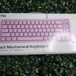 NORTH Compact 65% Mechanical Keyboard - Pink