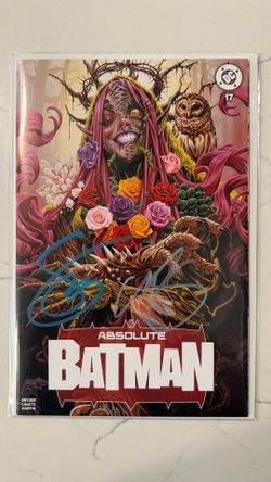 Absolute Batman #17 Mark Brooks “Real Ivy” Megacon LE Card Stock Variant SIGNED Snyder & Brooks