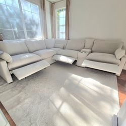 Power Recliner 6 Piece Sectional Sofa Set