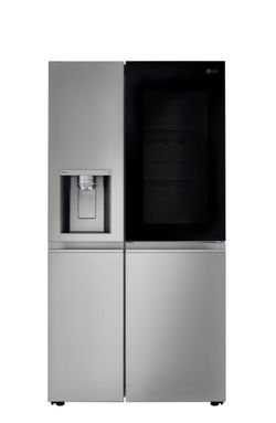 LG 27 cu.ft. Smart Side-By-Side InstaView Door-in-Door Refrigerator with Craft Ice