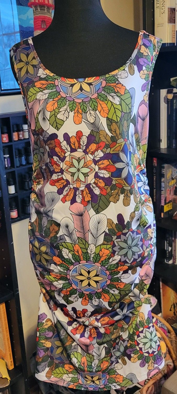 Ginkana Maternity Slouch Floral Tank Dress Size M (8/10)