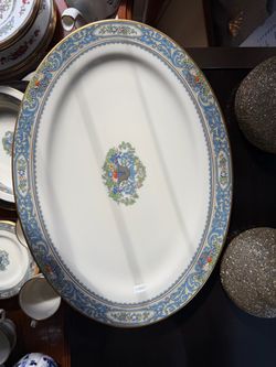 a Lenox Autumn Oval Serving Platter