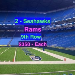 Seahawks Rams Tickets 