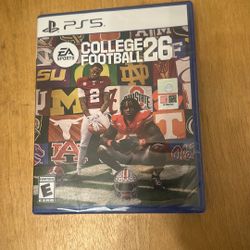 PS5 College football 26