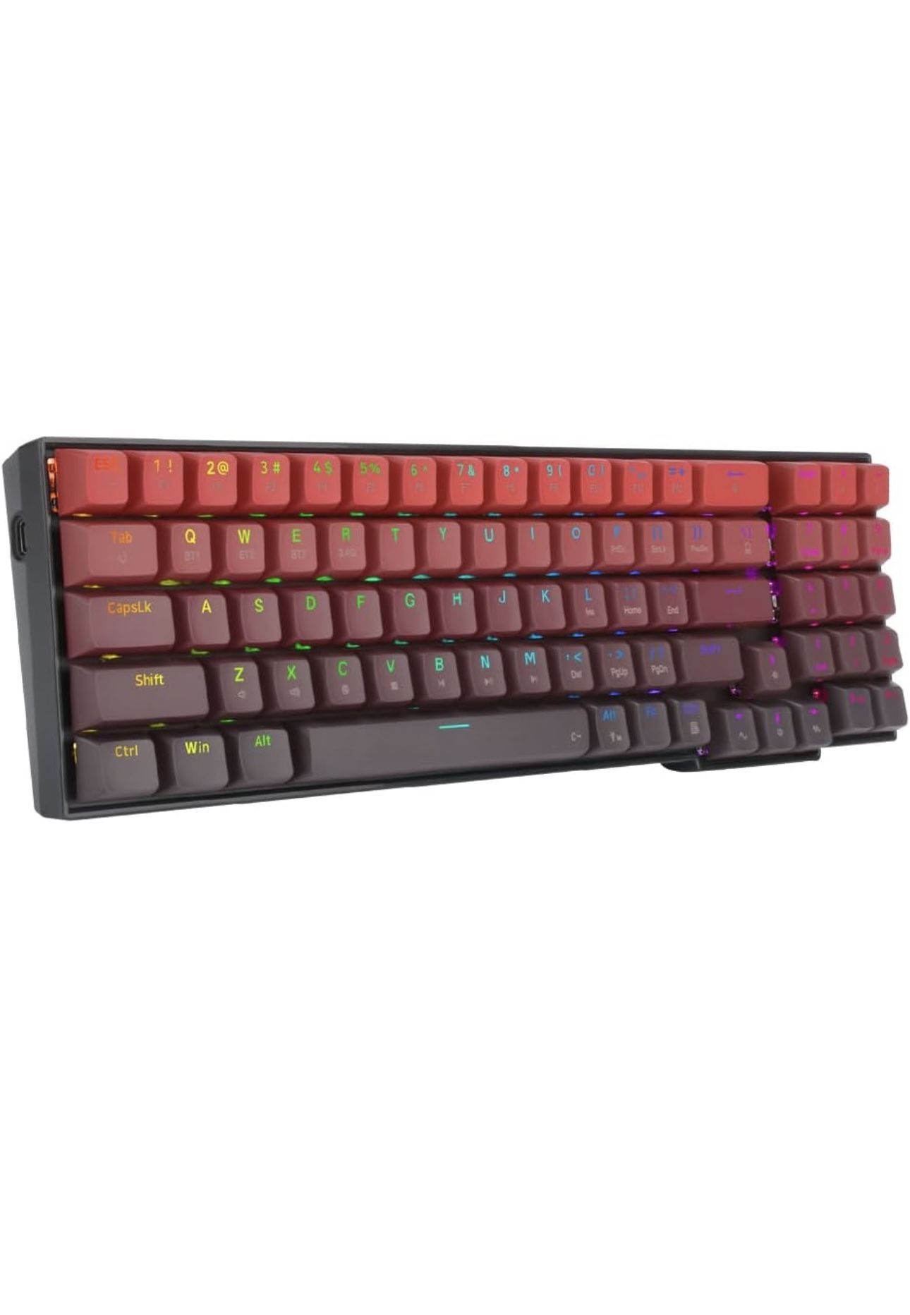 Redragon GALIO PRO K637 RGB USB Mechanical Gaming Keyboard Support Bluetooth Wireless 2.4G Gamer 78 Keys for Computer PC Laptop