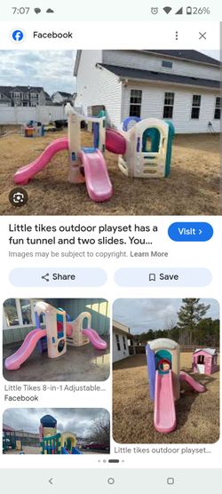 Little tikes play structure climbing kids toy