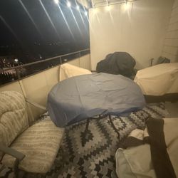 Outdoor Patio Set With Covers. 