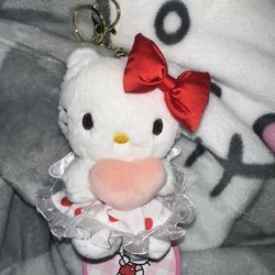 Hello Kitty Plush Keychain