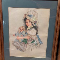 Pair of Vintage Framed Portraits