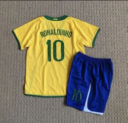 Kid's Ronaldinho 10 Brazil Jersey, size 4T