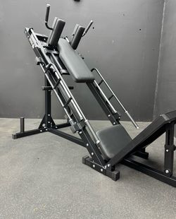 NEW LEG PRESS HACK SQUAT EXERCISE GYM MACHINE - FREE DELIVERY