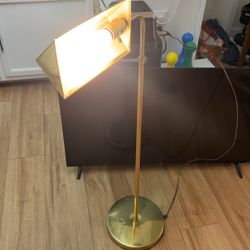 vintage brass lamp