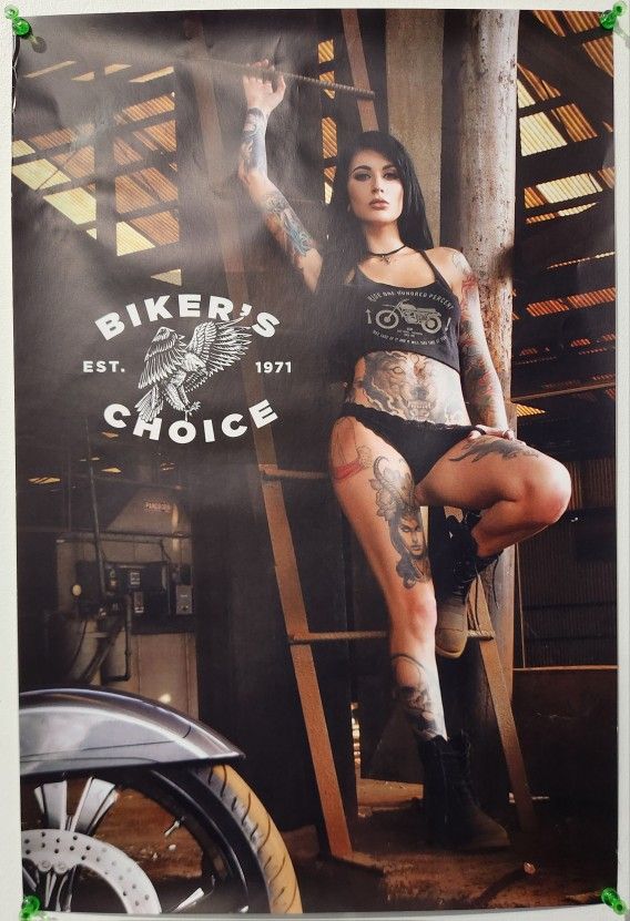 BIKER'S CHOICE Poster