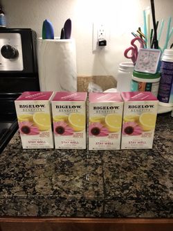 Bigelow Benefits Tea Unopened Neverused