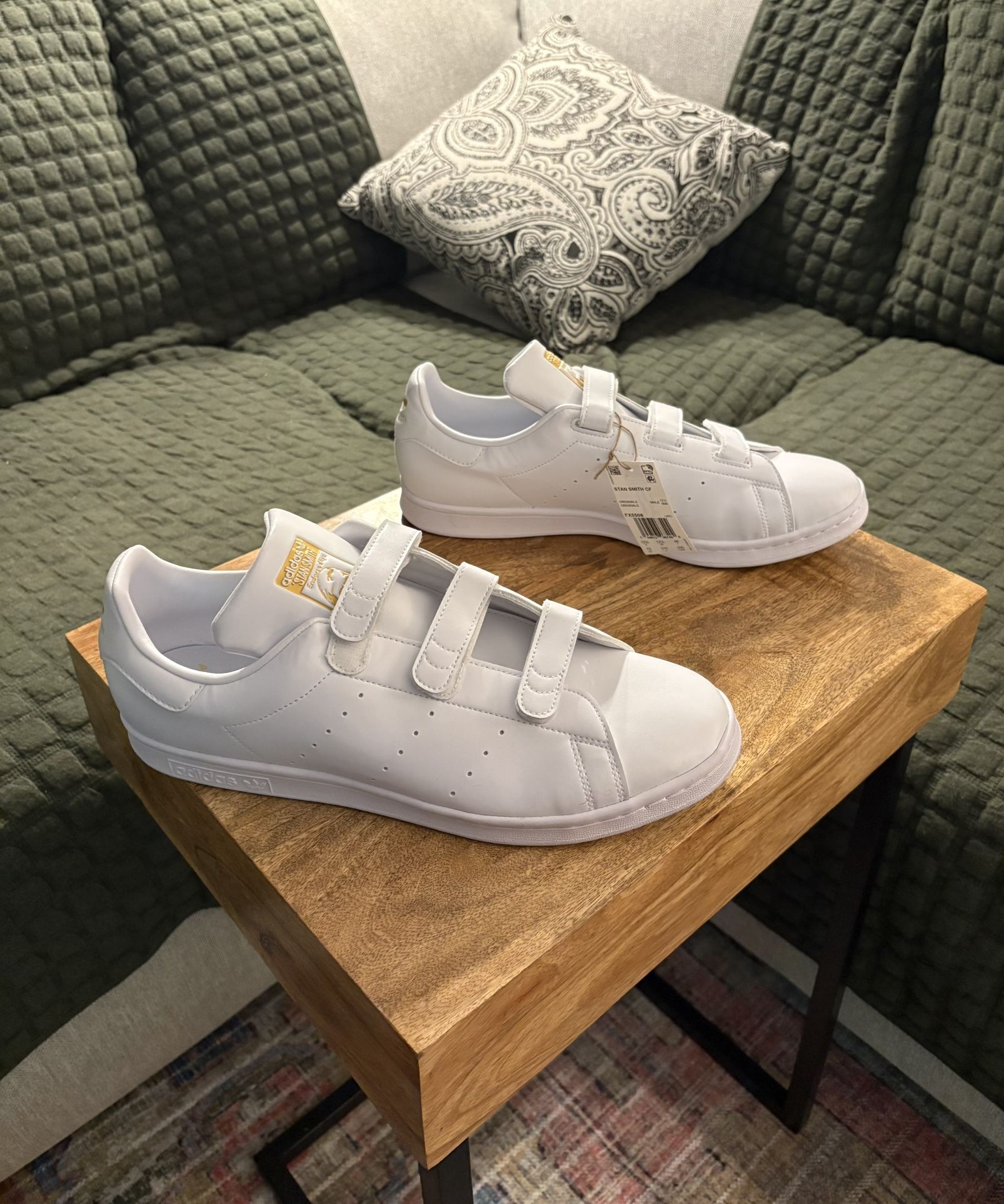 Adidas Original STAN SMITH WHITE GOLD FX5508